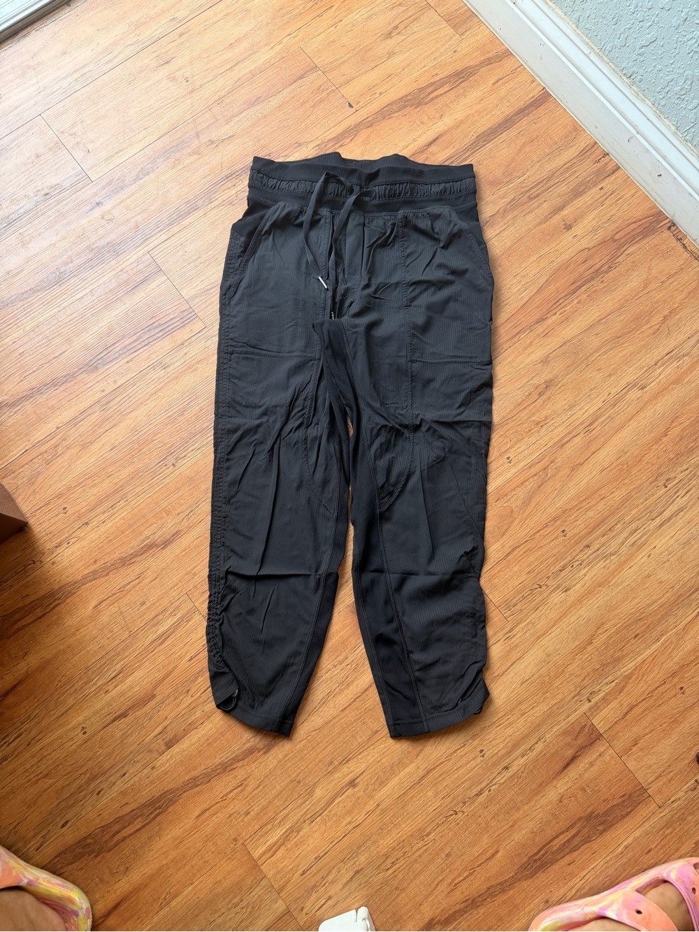 lululemon athletica Black Drawstring Jogger Pants